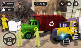 模拟垃圾车清洁（Garbage Trash Truck Driving）