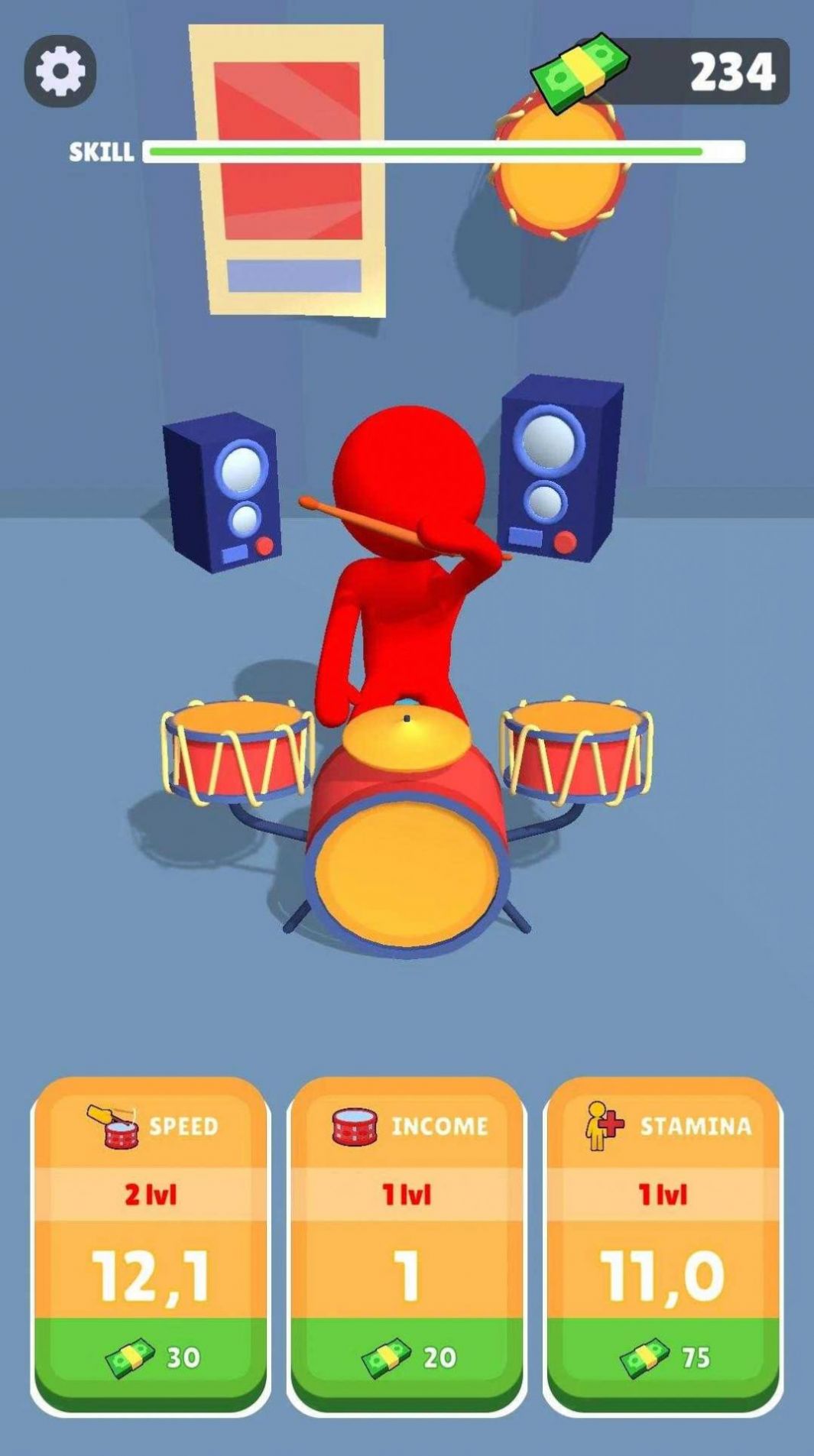 闲置滚筒（Idle Drummers）