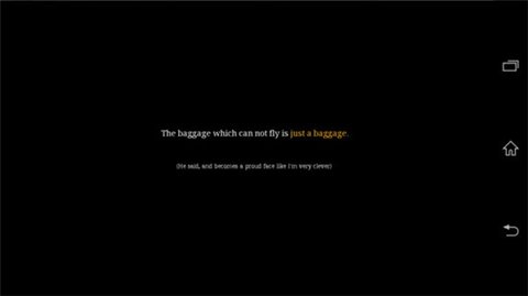 无法飞行的行李