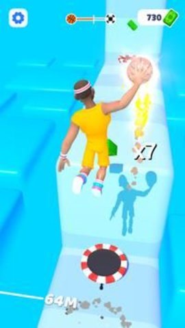 最长灌篮 (Longest Dunk)