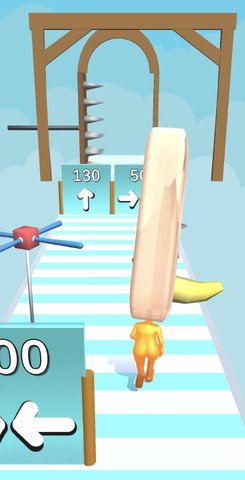 宽高头变形跑 (Head Run)