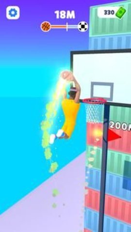 最长灌篮 (Longest Dunk)