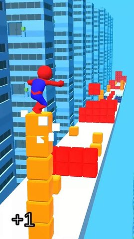 地铁英雄方块跑者