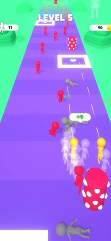 人群数量增长跑(Increase Count)