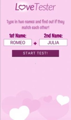 爱情测试仪(Love Tester)