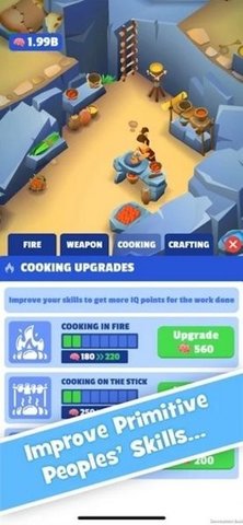 空闲穴居人(Cavemen Idle)