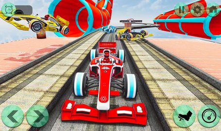 不可能的汽车竞速（Impossible Formula Car Racing Stunts New Free Games）