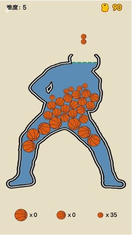球球总动员装满全部篮球