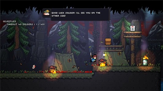 像素魂斗罗无赖战术（Gunslugs3）