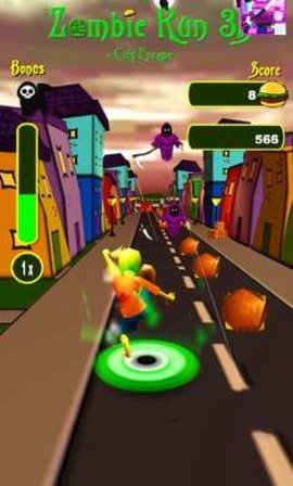 僵尸运行3D城市逃生(Zombie Run 3D - City Escape)