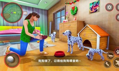 狗狗家庭陪伴(Curious Pet Dog Family)