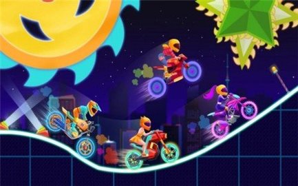 摩托车比赛 （Moto Bike Neon）