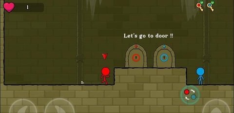 冰火人跑酷（Fire & Water Stickman）