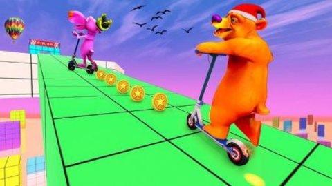 滑板车赛车冒险 （Scooter Racing Adventures）