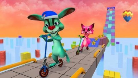 滑板车赛车冒险 （Scooter Racing Adventures）