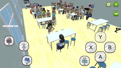 樱花学园少女世界