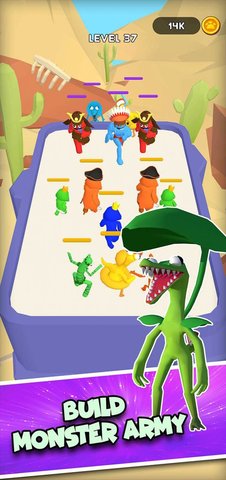 合并彩虹蓝色怪物（Merge Rainbow: Blue Monsters）