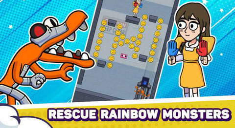 彩虹朋友蓝色幸存者