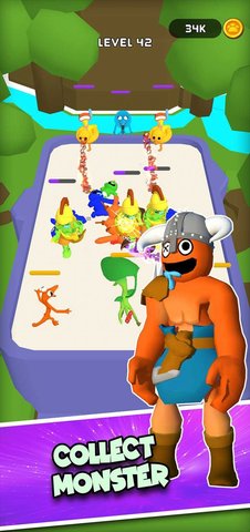 合并彩虹蓝色怪物（Merge Rainbow: Blue Monsters）