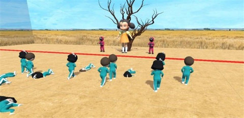 鱿鱼游戏红灯绿灯(Squid Game - Red Light Green Light)