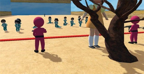 鱿鱼游戏红灯绿灯(Squid Game - Red Light Green Light)