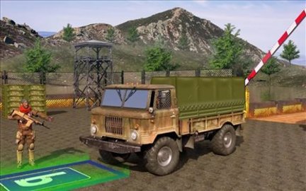 陆军卡车驾驶(Army truck)