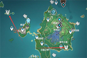 原神稻妻地灵龛位置分布一览