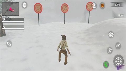 牛仔生存马术射击