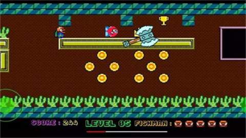 惊人的渔夫(2d dos platform) 第1张图