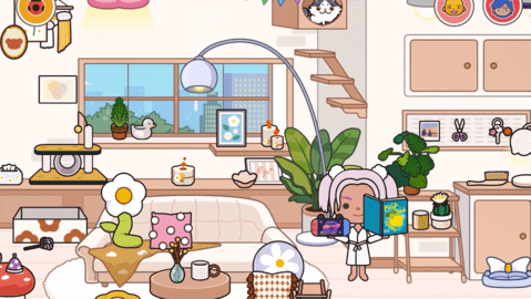 米加小镇建房子