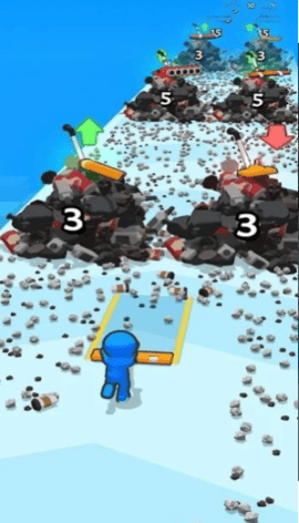 吸尘器清扫跑酷(Vacuum cleaning run)