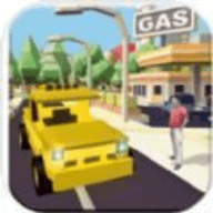 小精灵出租车（smashy toon taxi car）