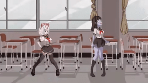 白毛少女大战僵尸(Syahata)