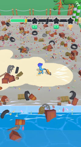 打扫海滩(Clean the Beach)