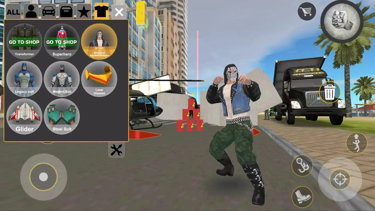 绳索英雄城市沙盒