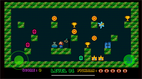 惊人的渔夫(2d dos platform) 第2张图