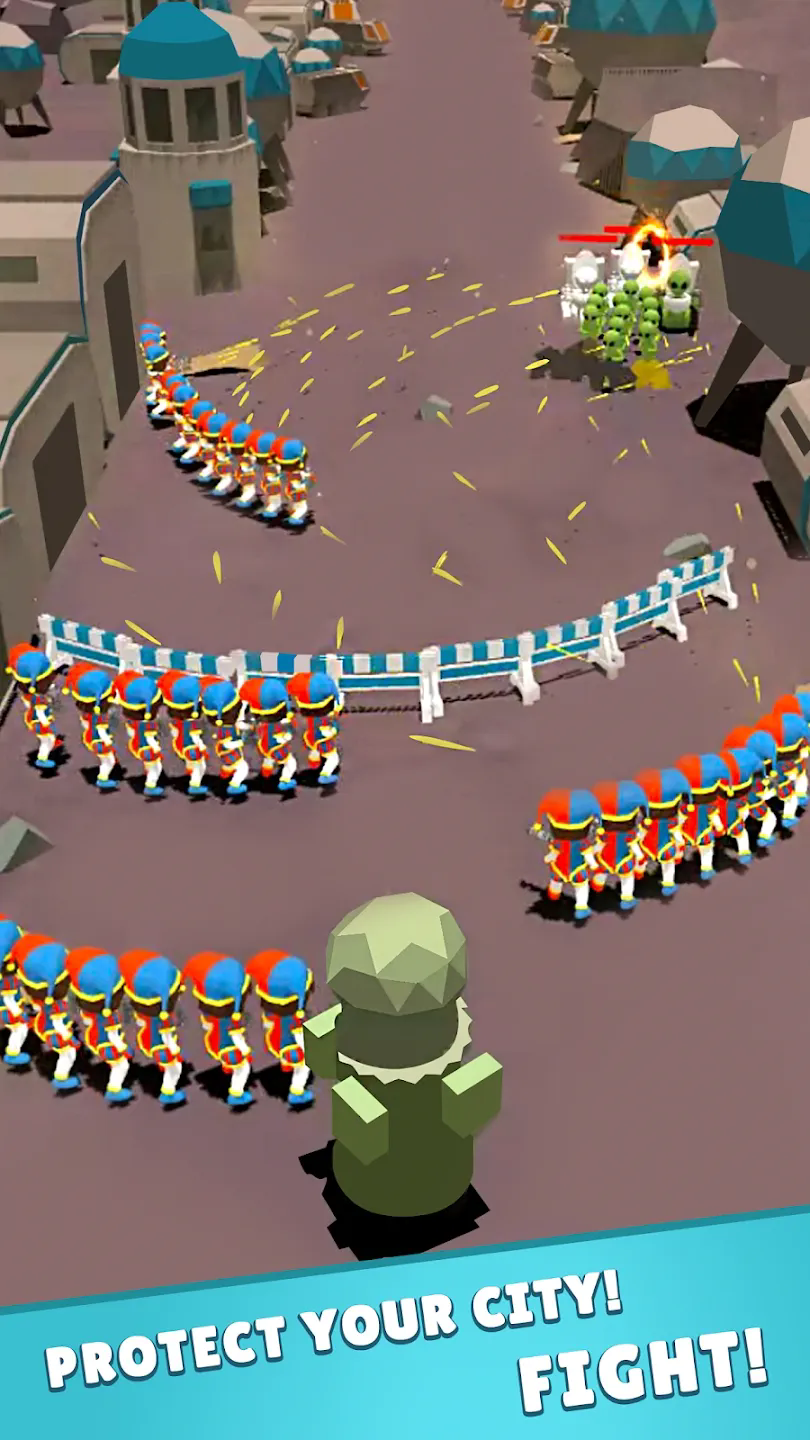 英雄防御外星怪物