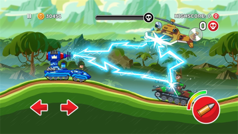 山地坦克大战(Hills of Steel)