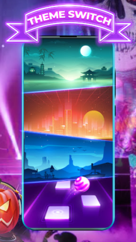 节奏弹球（Tiles Hop）