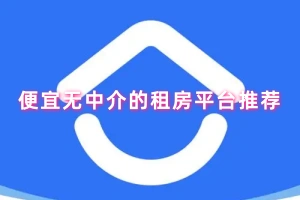 便宜无中介的租房平台推荐